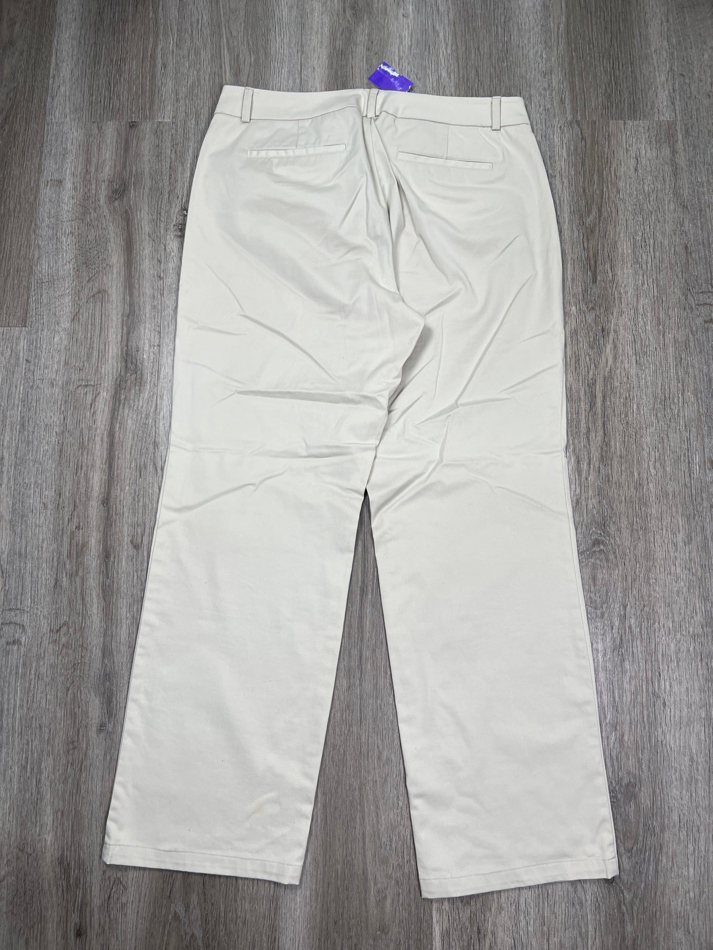 Cream Pants Chinos & Khakis Dockers, Size 12