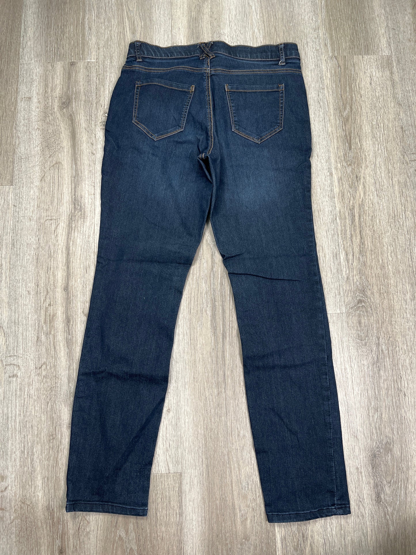 Blue Denim Jeans Straight Christopher And Banks, Size 6