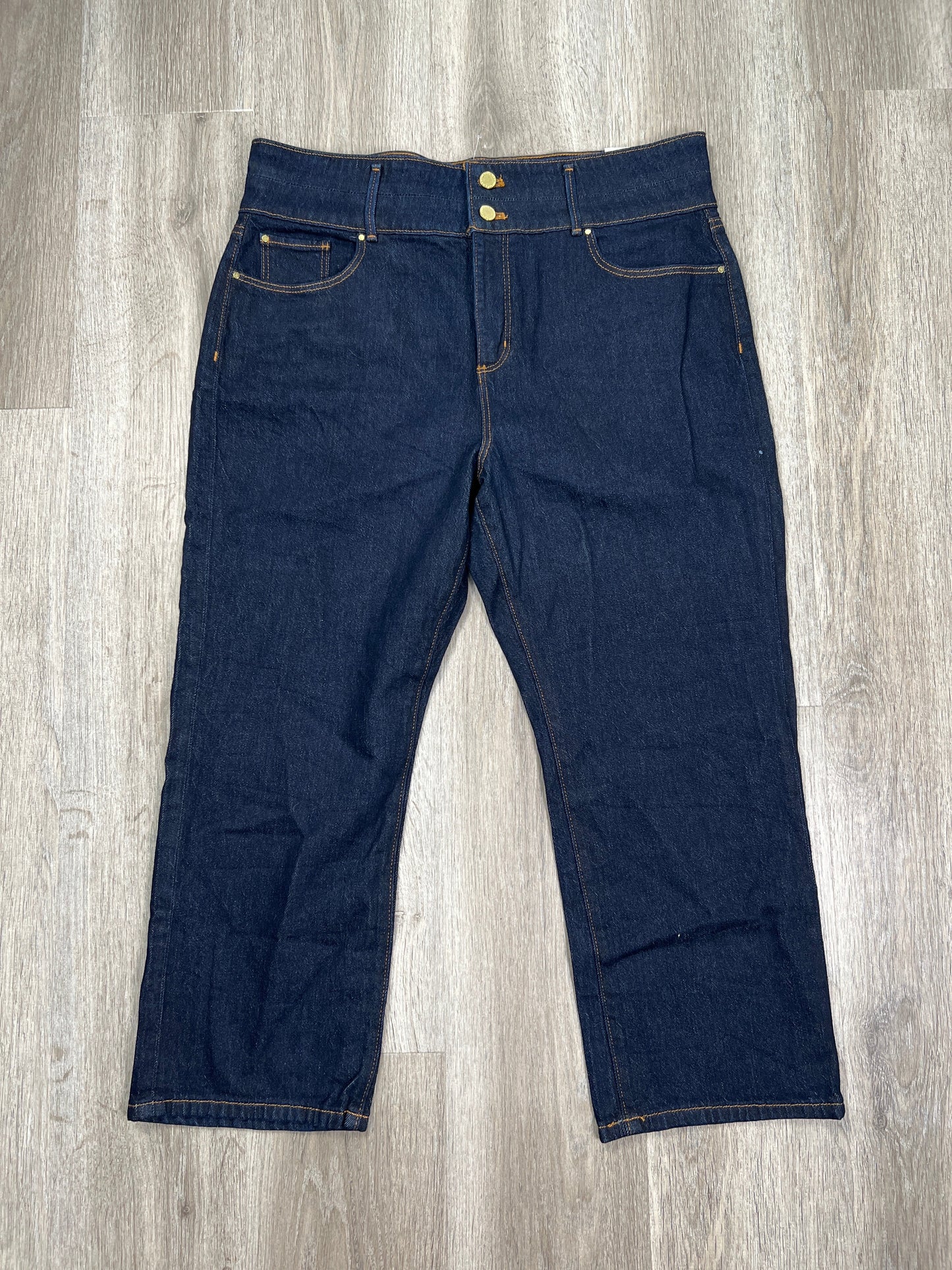Blue Denim Jeans Cropped Ann Taylor, Size 14petite