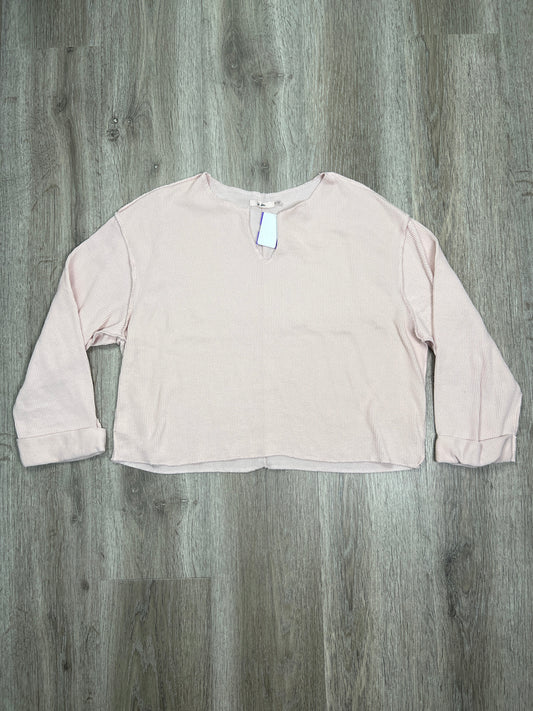 Pink Top Long Sleeve Mi Ami, Size S