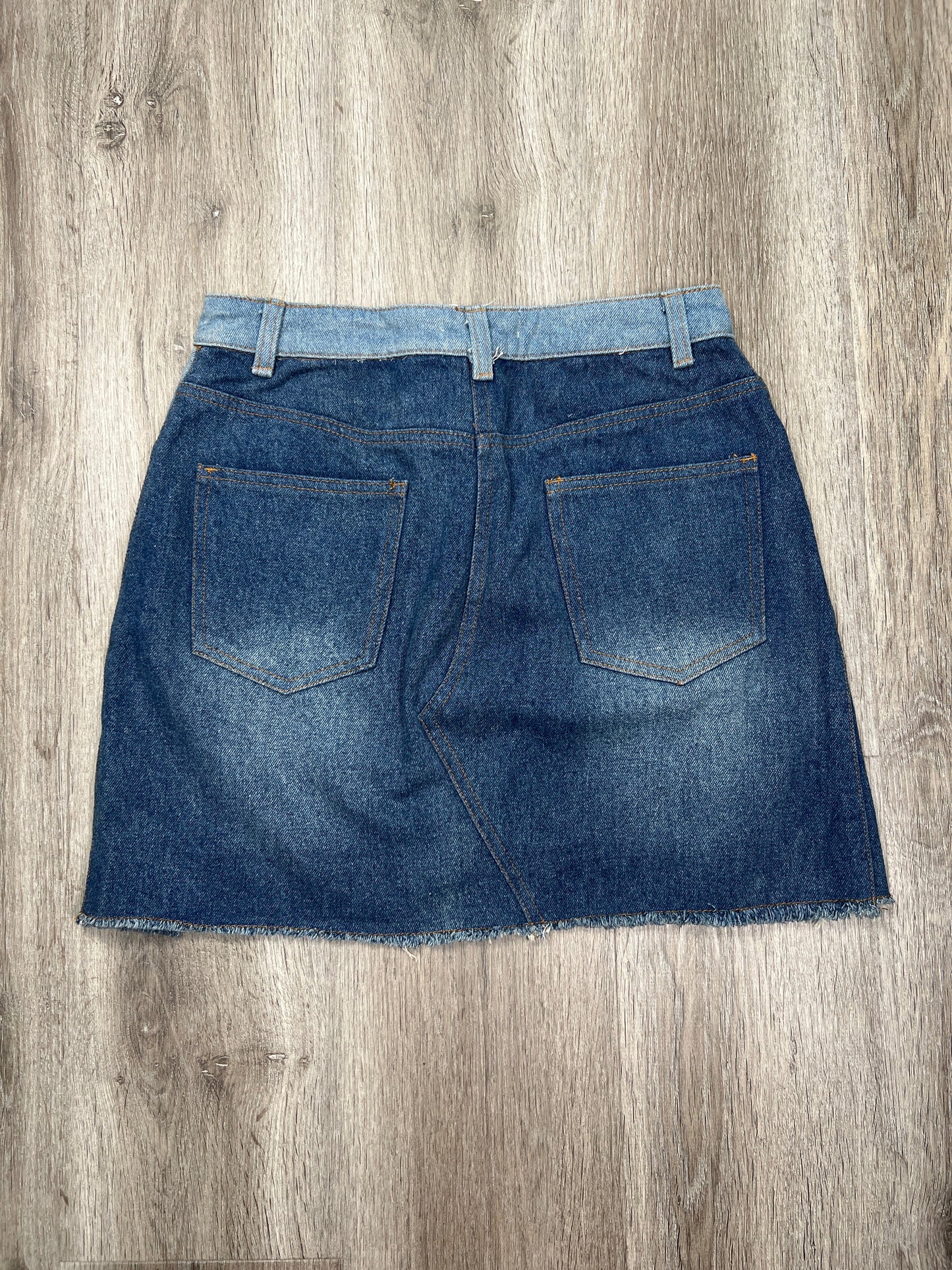 Blue Denim Skirt Midi WILD HONEY, Size M