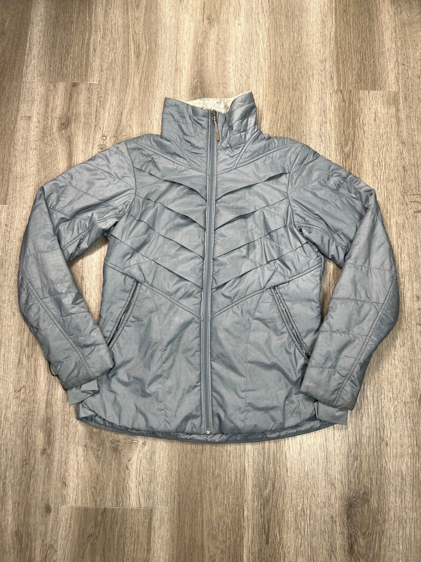 Jacket Puffer & Quilted By Columbia In Navy, Size: M