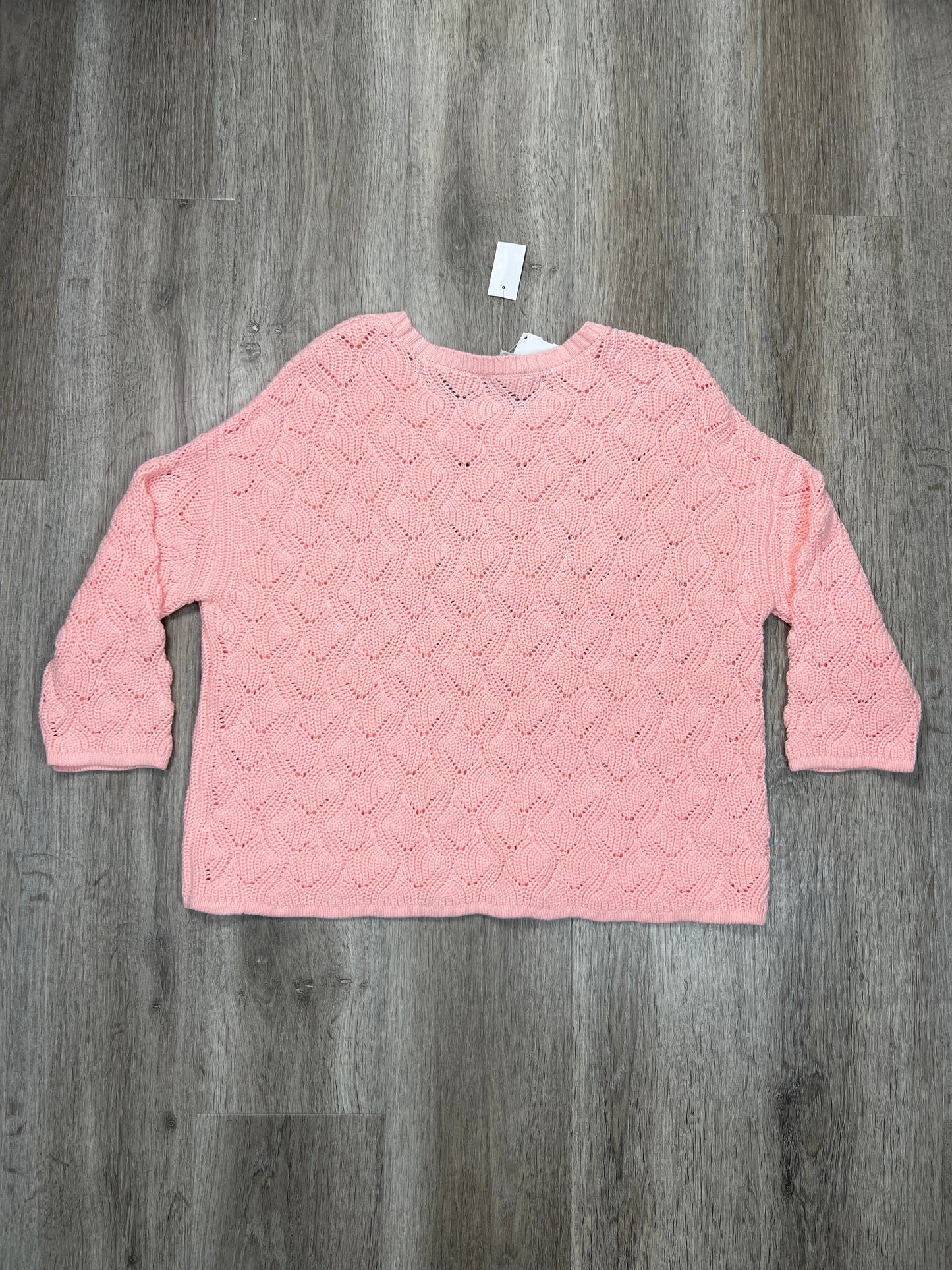 Sweater By Loft In Pink, Size: L