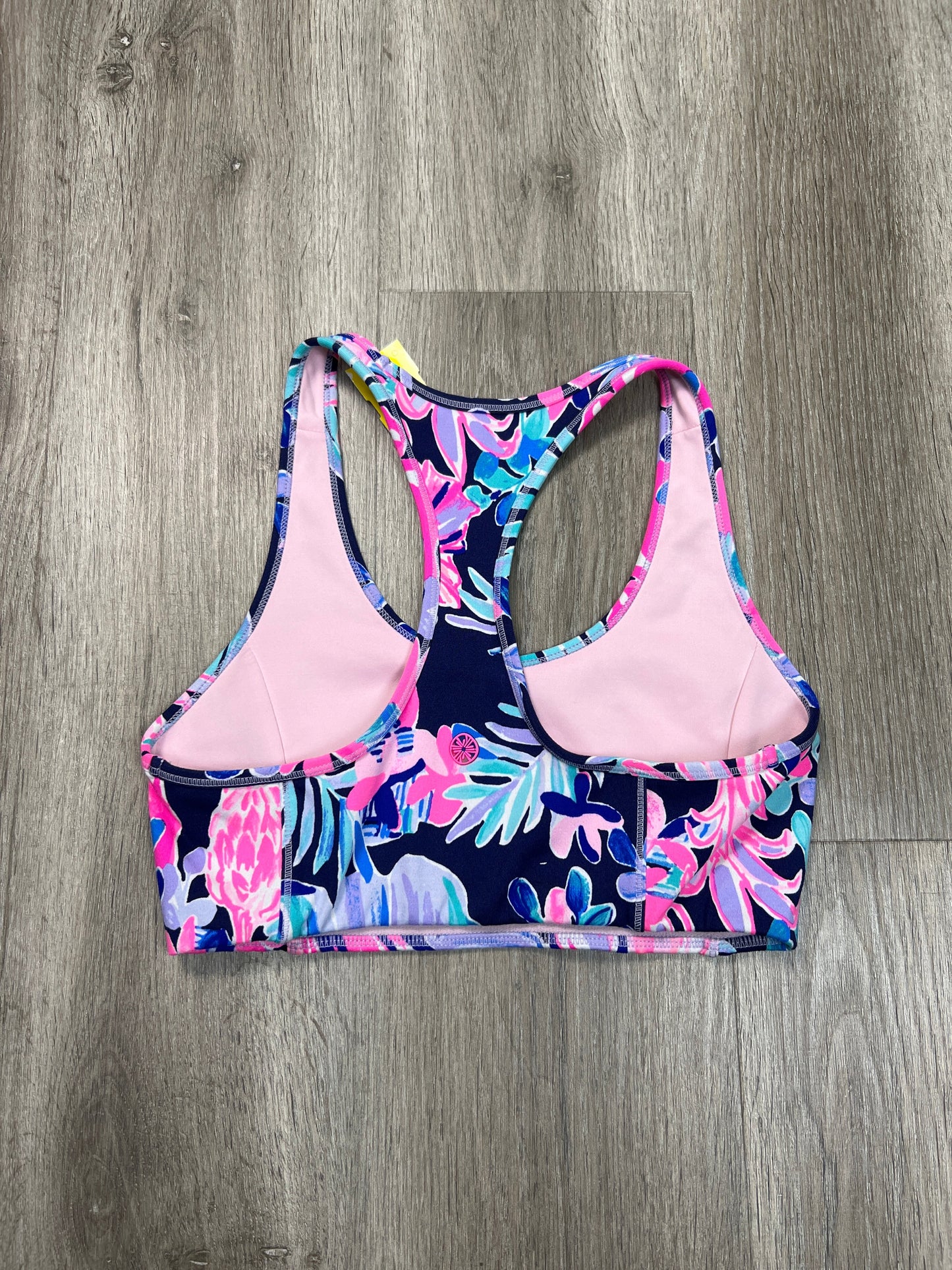 Athletic Bra By Lilly Pulitzer In Blue & Pink, Size: S