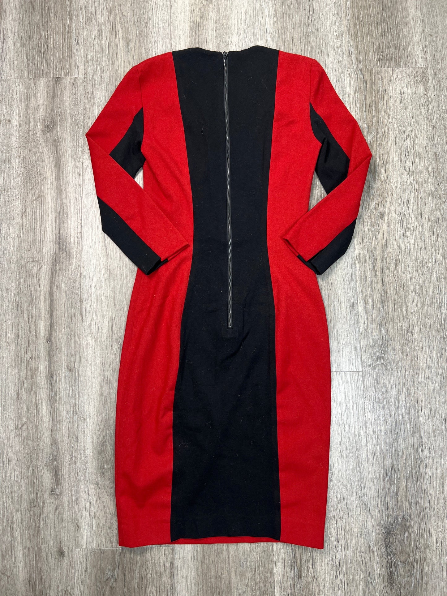 Dress Work By French Connection In Red, Size: S