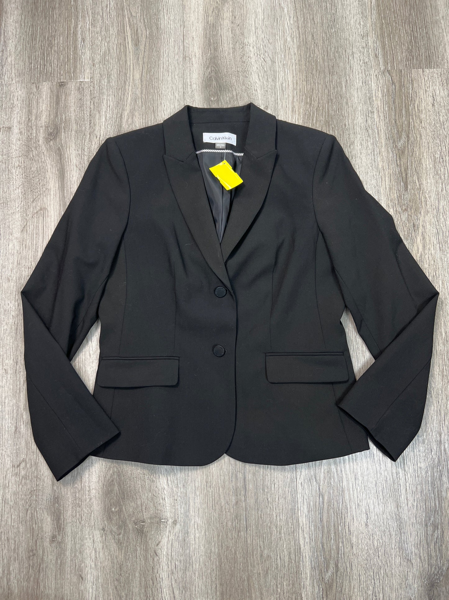 Blazer By Calvin Klein In Black, Size: M