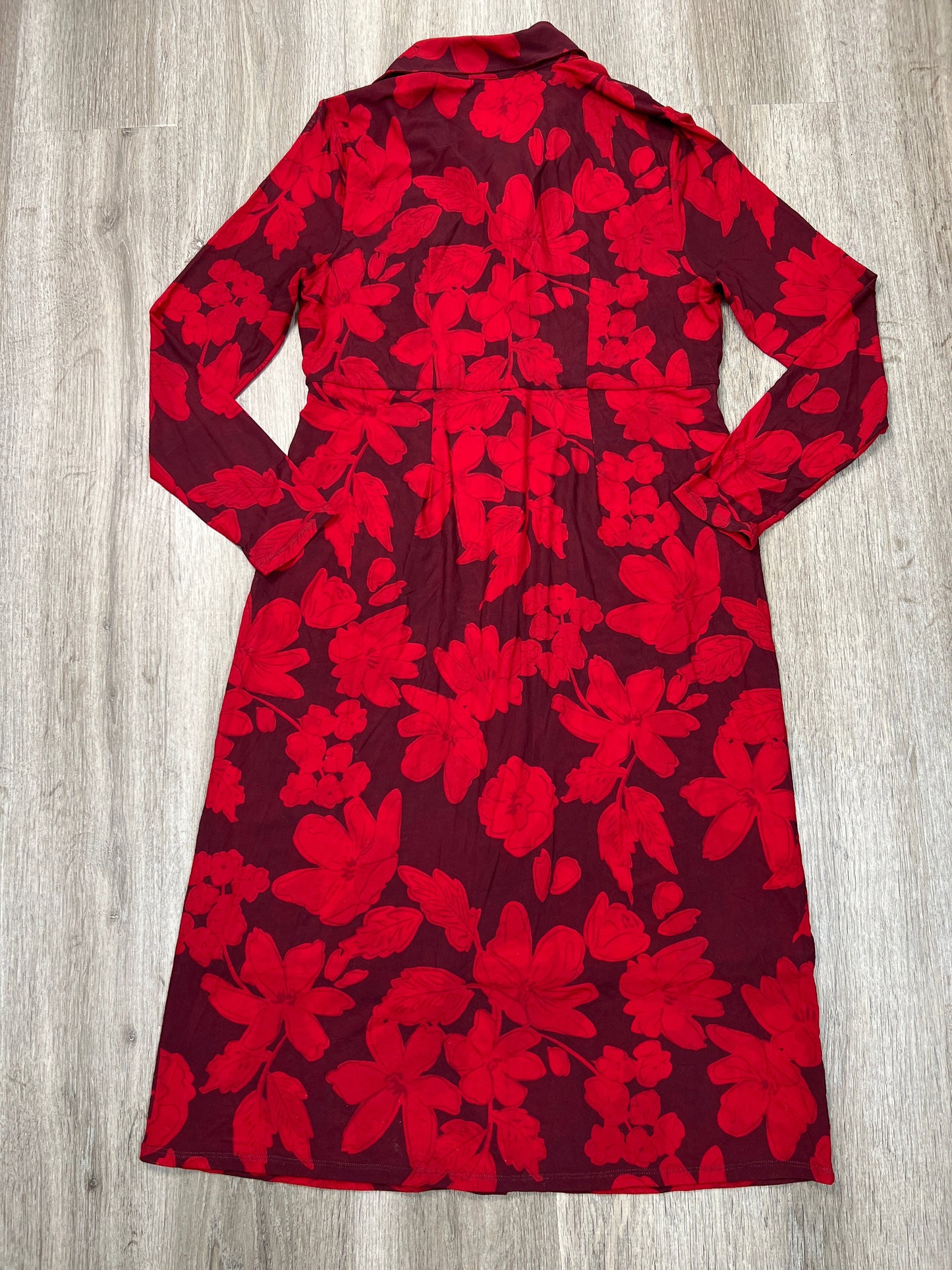 Dress Casual Maxi By Cabi In Red, Size: M