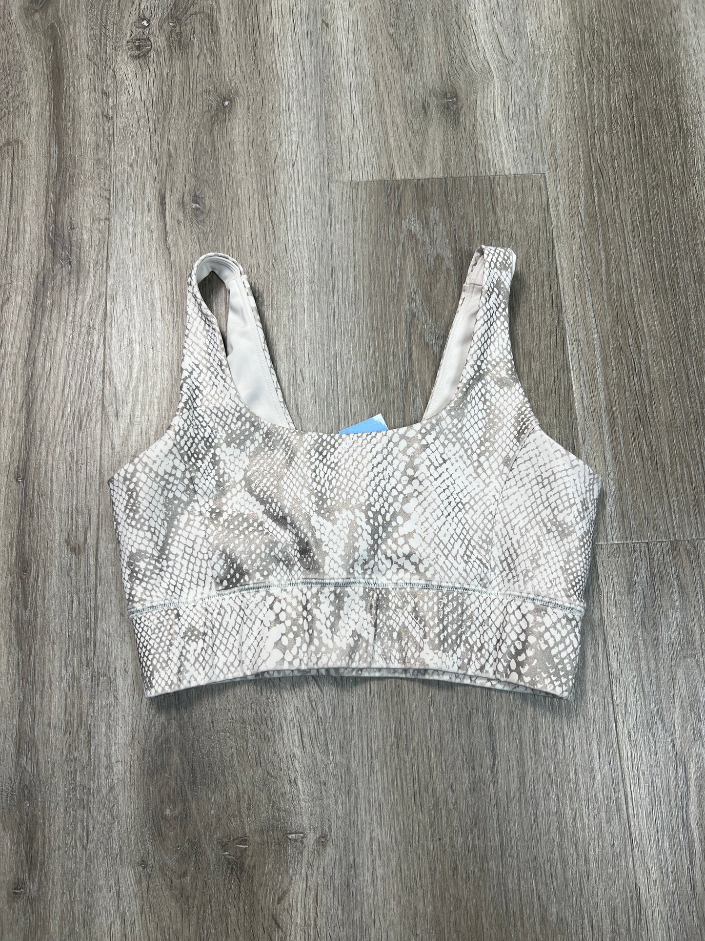 Athletic Bra By Ivl Collective In Snakeskin Print, Size: M