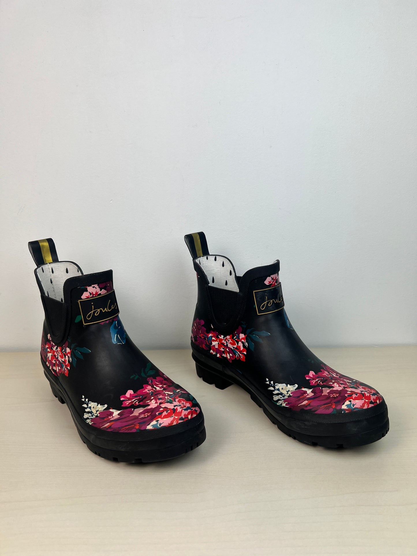 Boots Rain By Joules In Floral Print, Size: 7