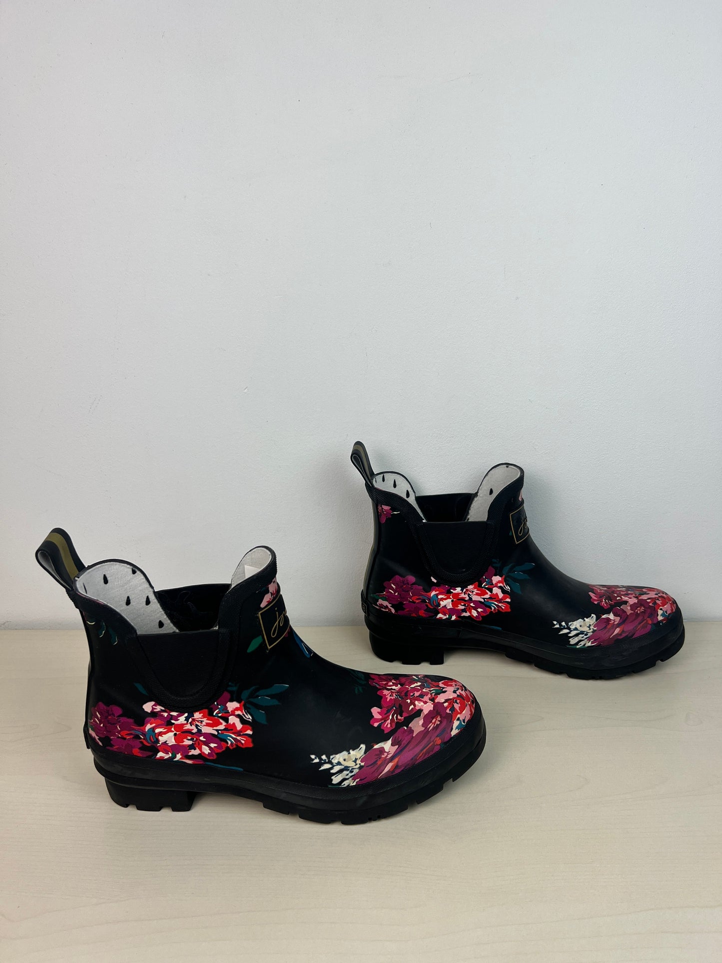 Boots Rain By Joules In Floral Print, Size: 7