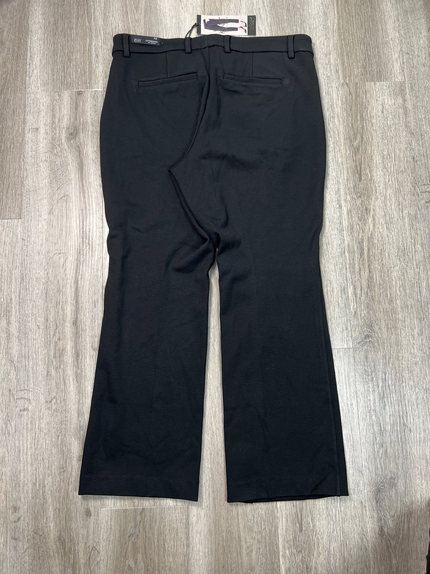 Pants Dress By Liverpool In Black, Size: Xl