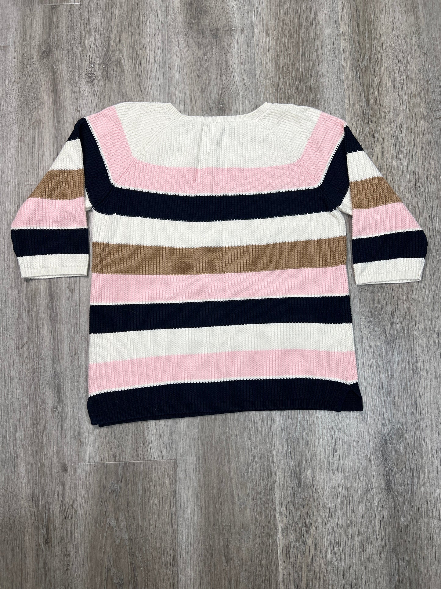 Sweater By Talbots In Striped Pattern, Size: S