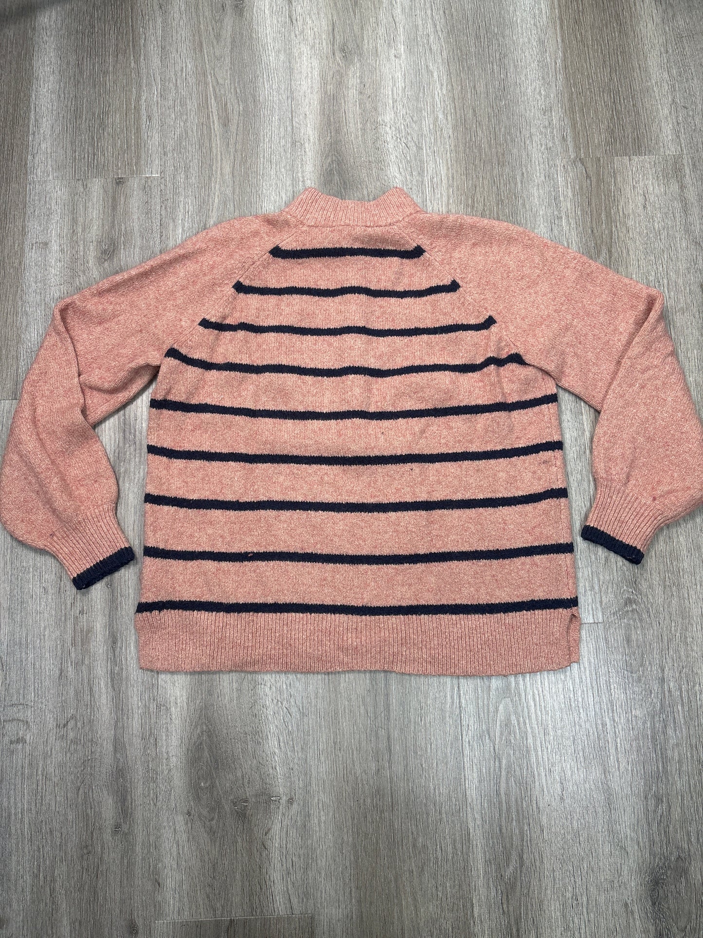 Sweater By Madewell In Blue & Pink, Size: Xs