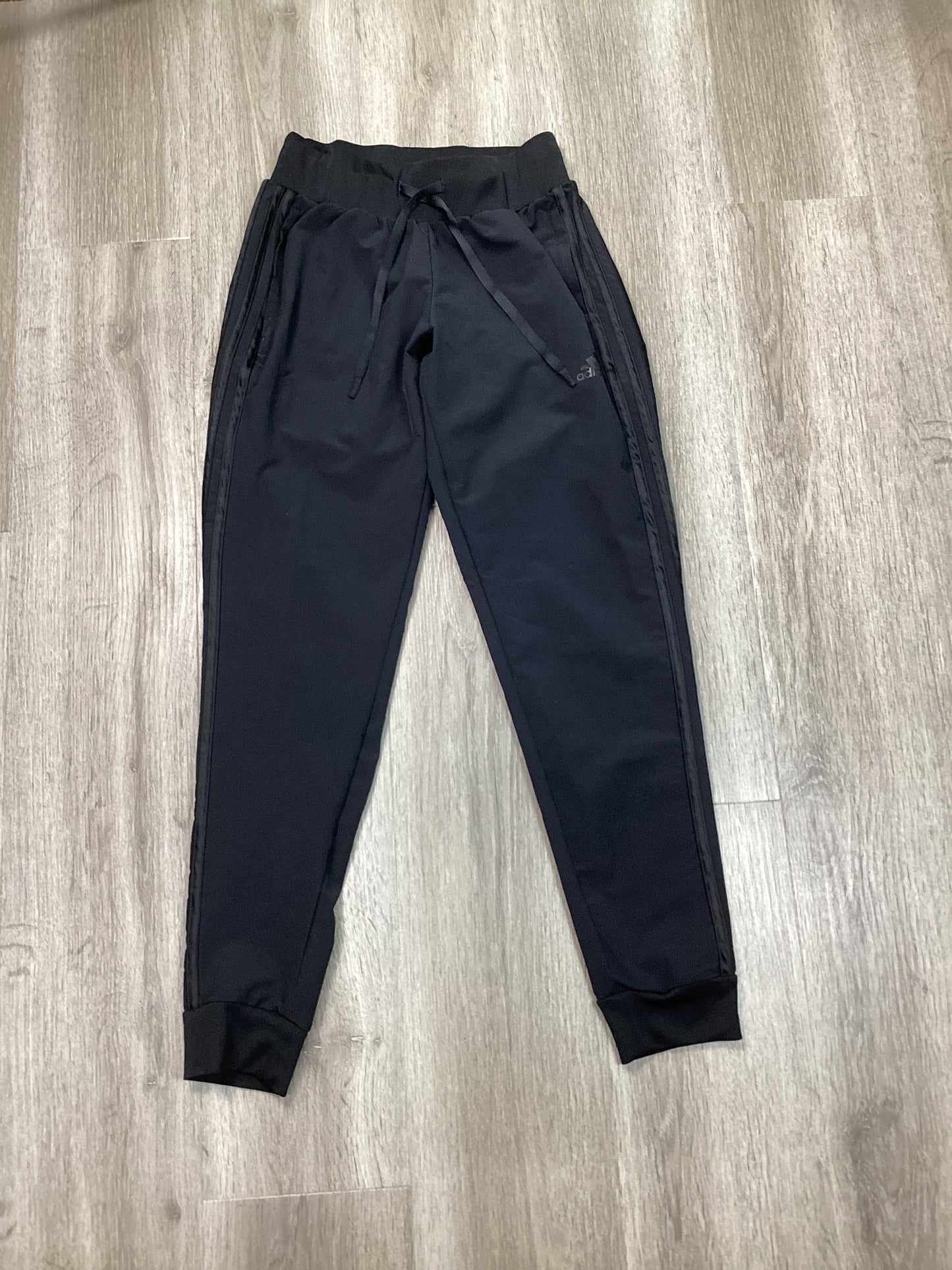 Athletic Pants By Adidas In Black, Size: Xs