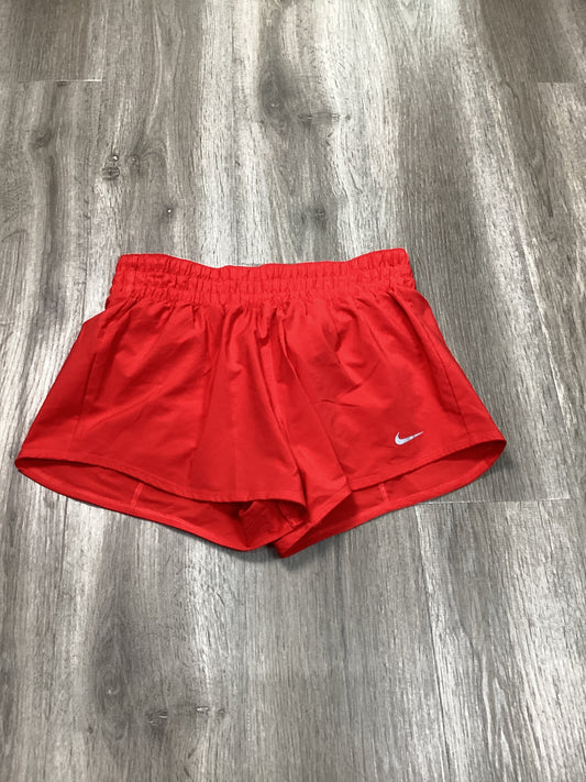 Athletic Shorts By Nike Apparel In Red, Size: S