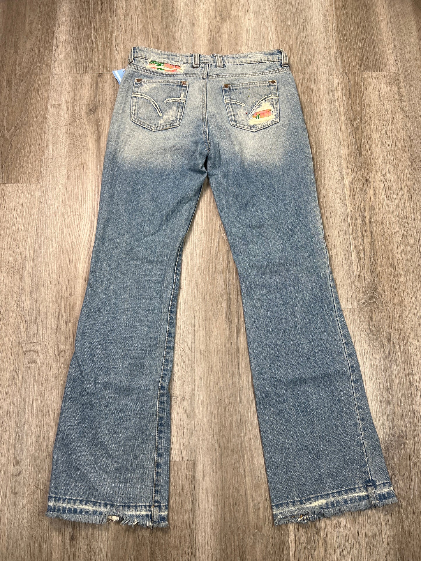 Jeans Flared By Joes Jeans In Blue Denim, Size: 10