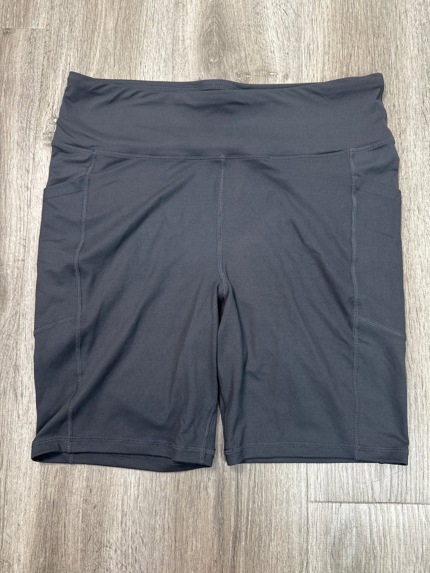 Athletic Shorts By Lularoe In Grey, Size: 1x