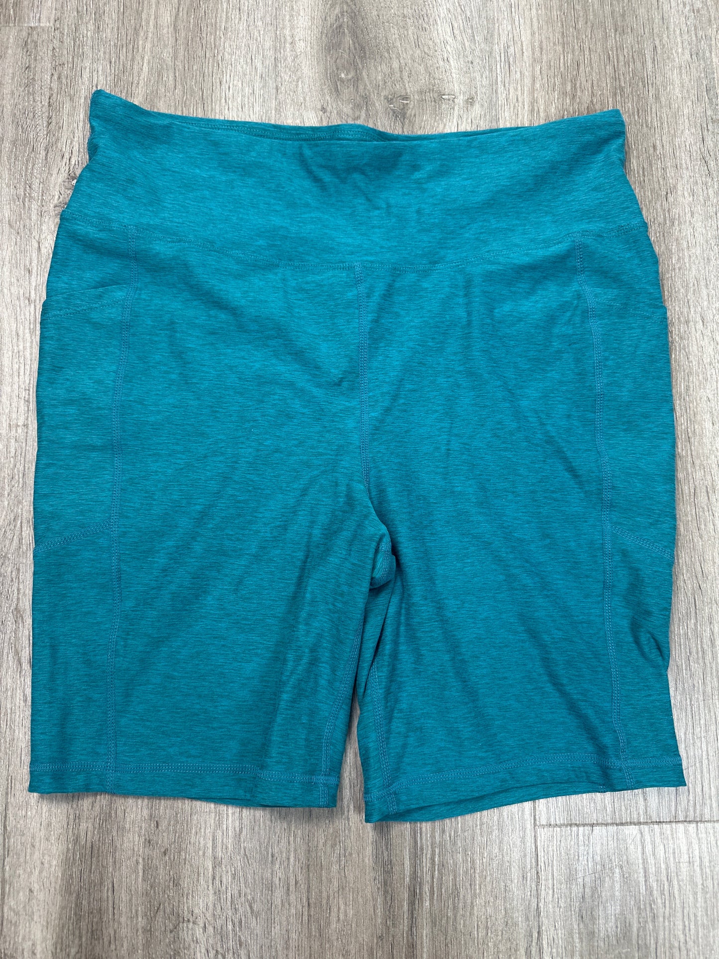 Athletic Shorts By Lularoe In Teal, Size: 1x