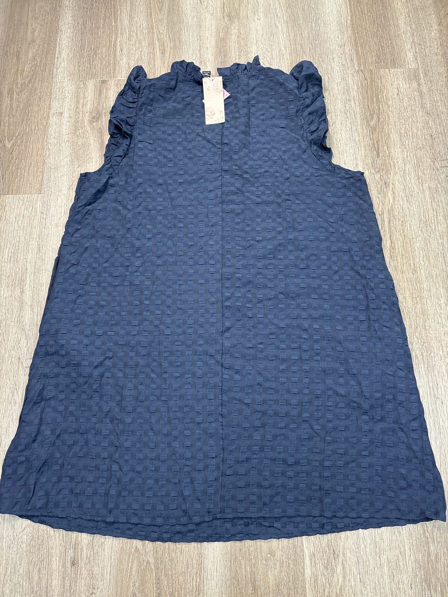 Dress Casual Short By Emery Rose In Navy, Size: 4x