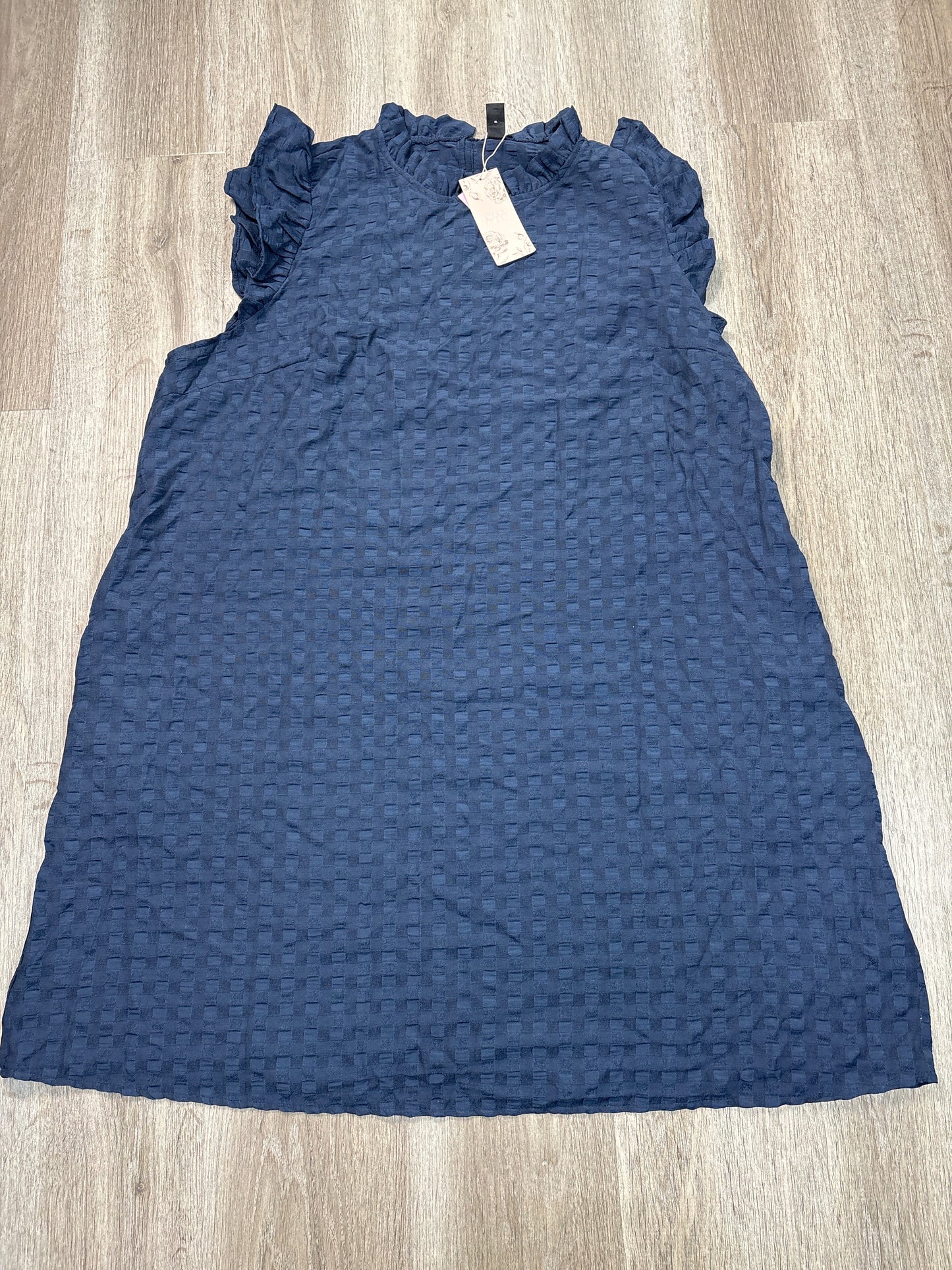 Dress Casual Short By Emery Rose In Navy, Size: 4x