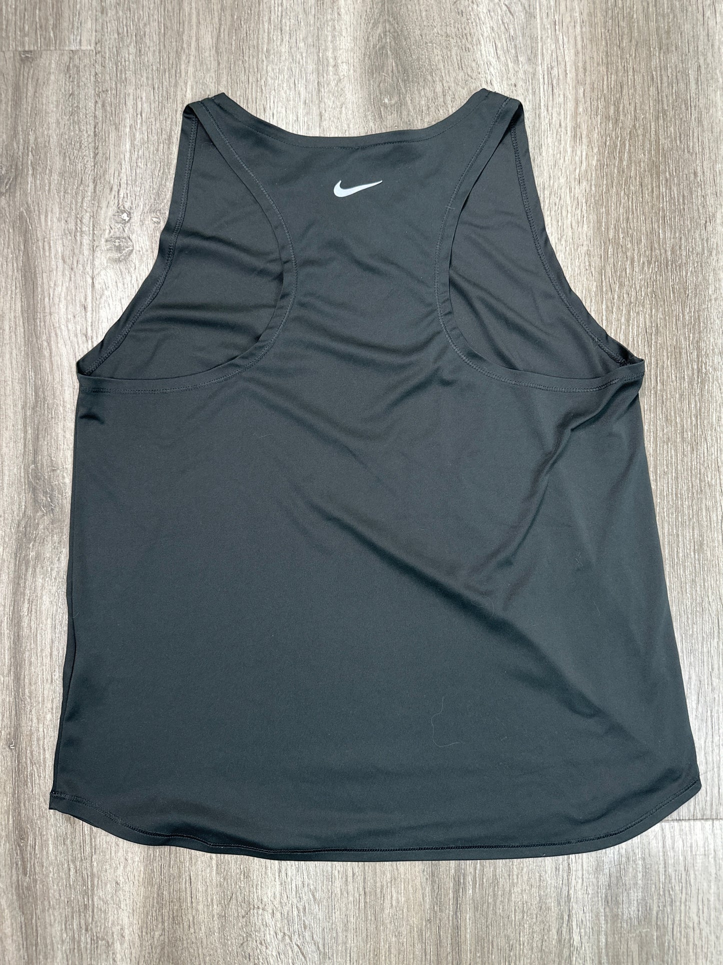 Athletic Tank Top By Nike Apparel In Black, Size: M