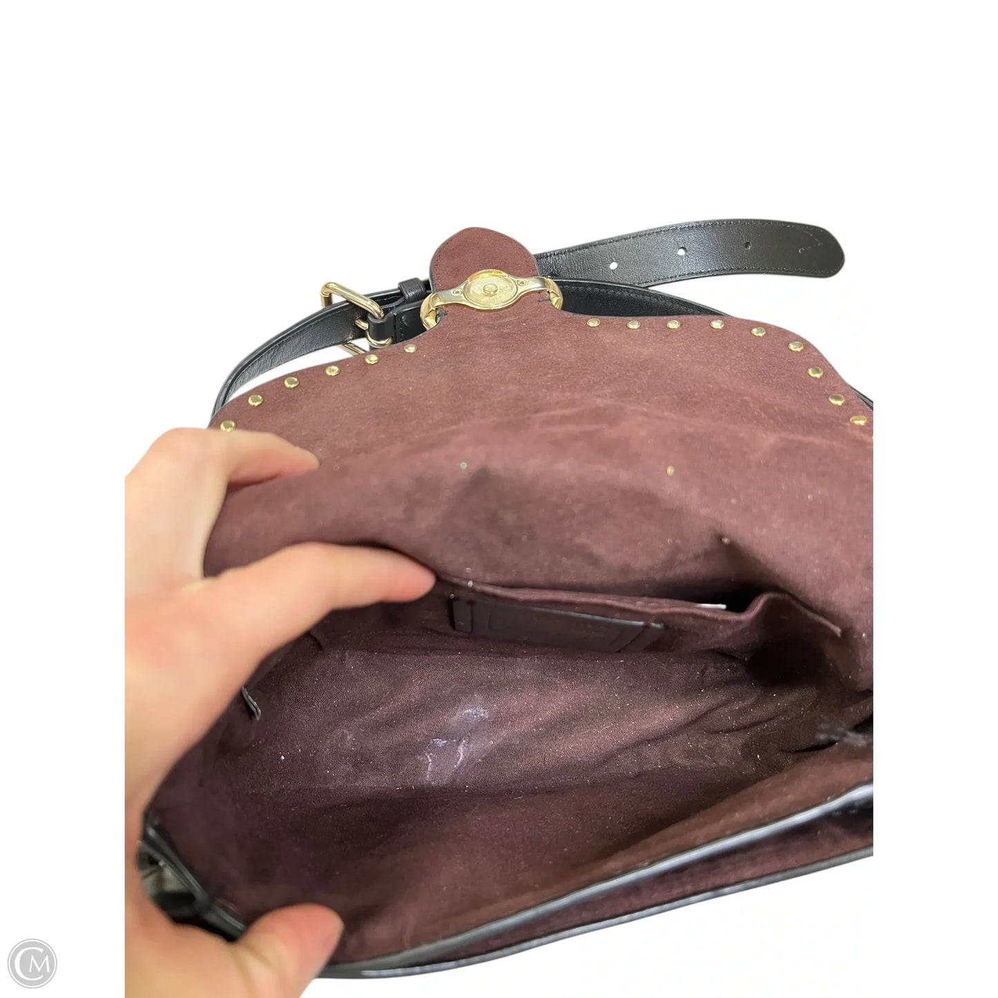 Crossbody Designer By Coach, Size: Medium