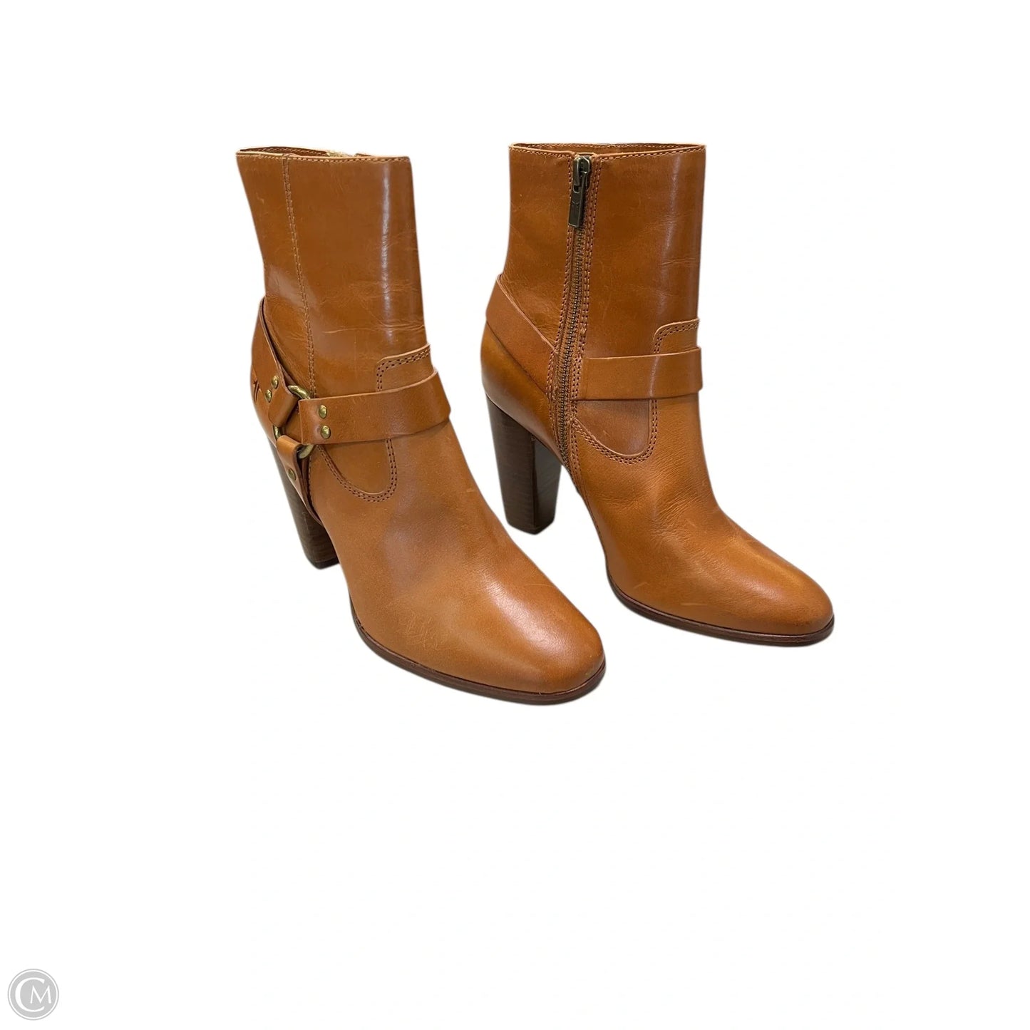 Boots Designer By Frye In Tan, Size: 7