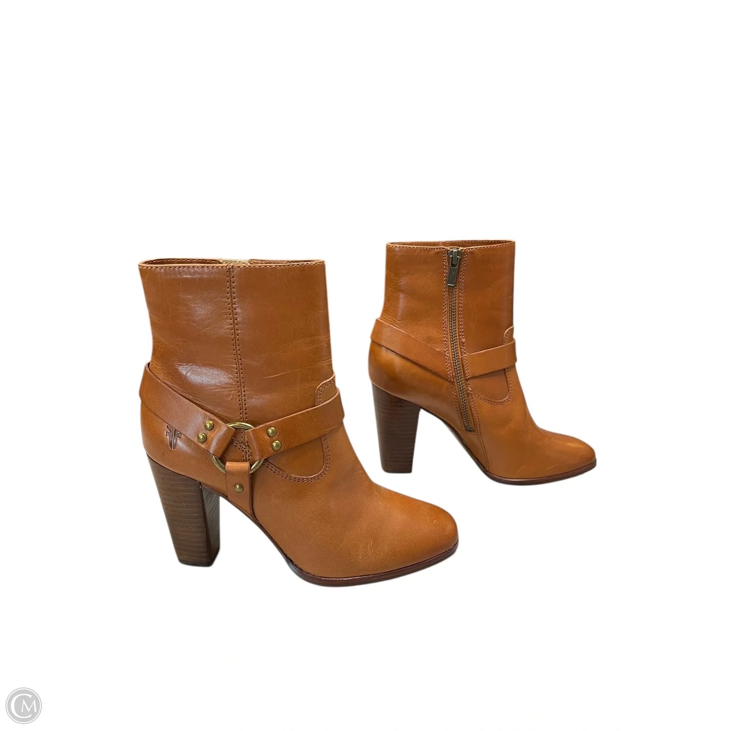 Boots Designer By Frye In Tan, Size: 7