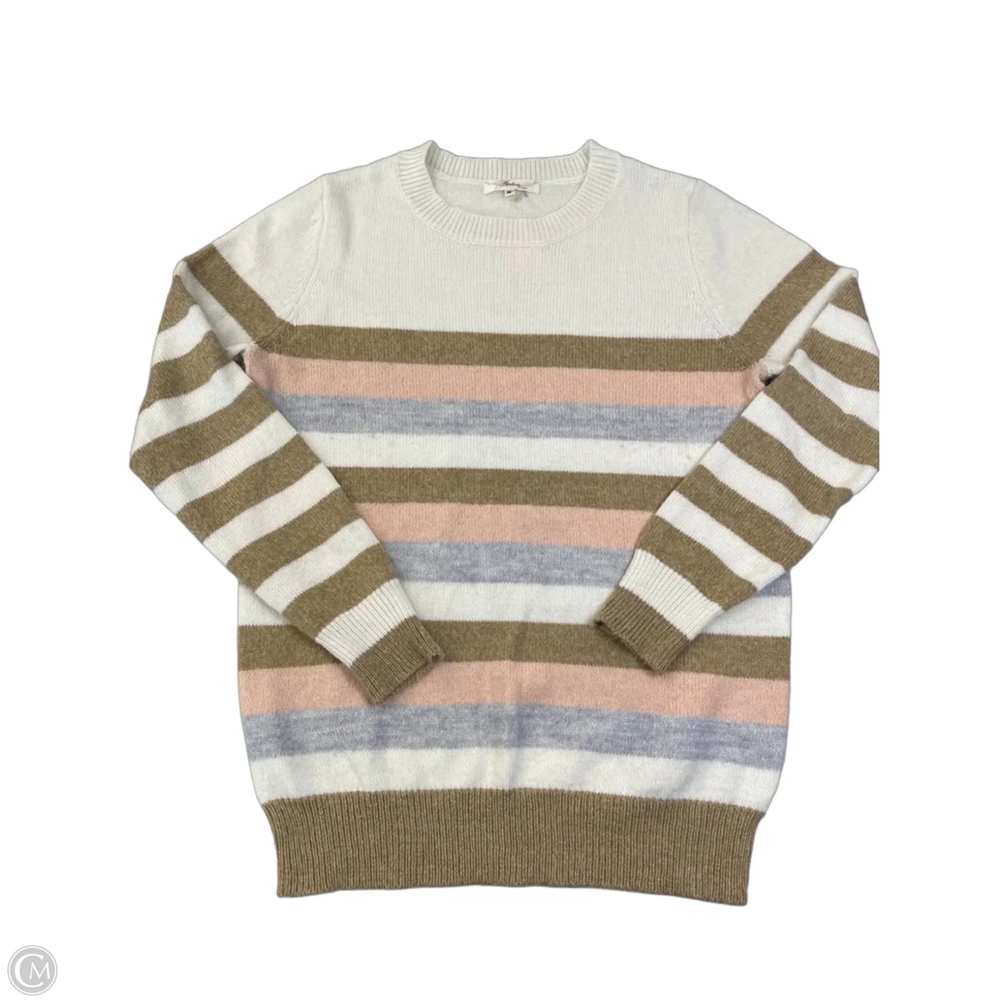 Sweater By Andree By Unit In Cream, Size: M