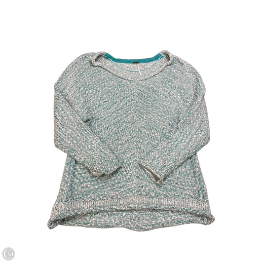 Sweater By Free People In Teal, Size: L