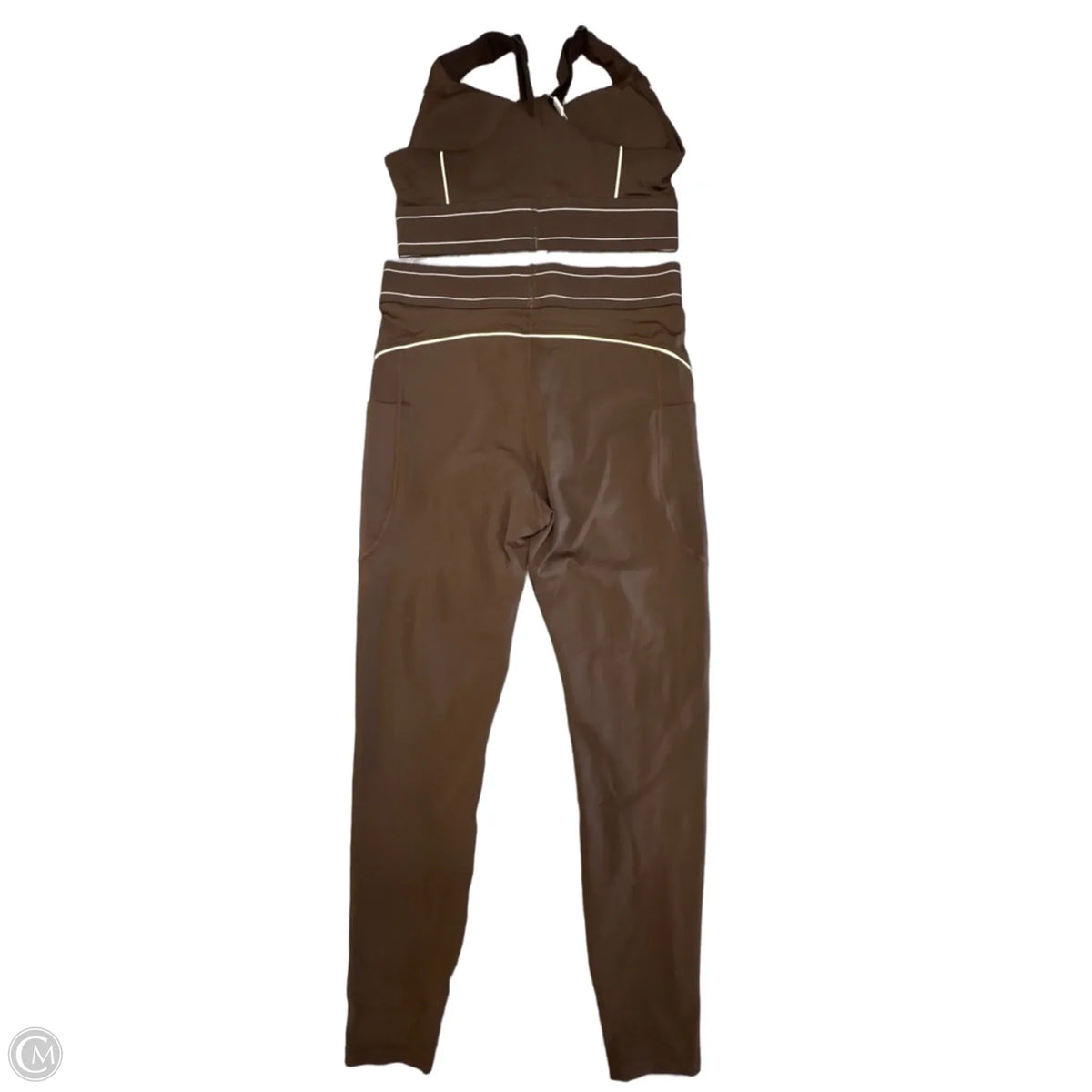 Athletic Pants 2pc By Clothes Mentor In Brown, Size: S
