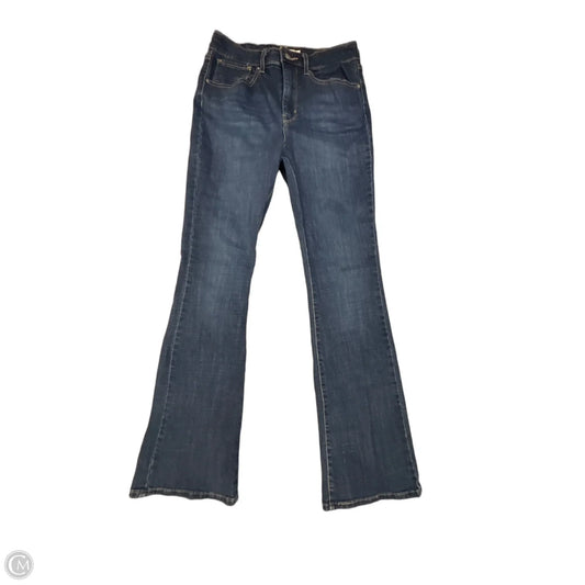 Jeans Boot Cut By Levis In Blue Denim, Size: 10