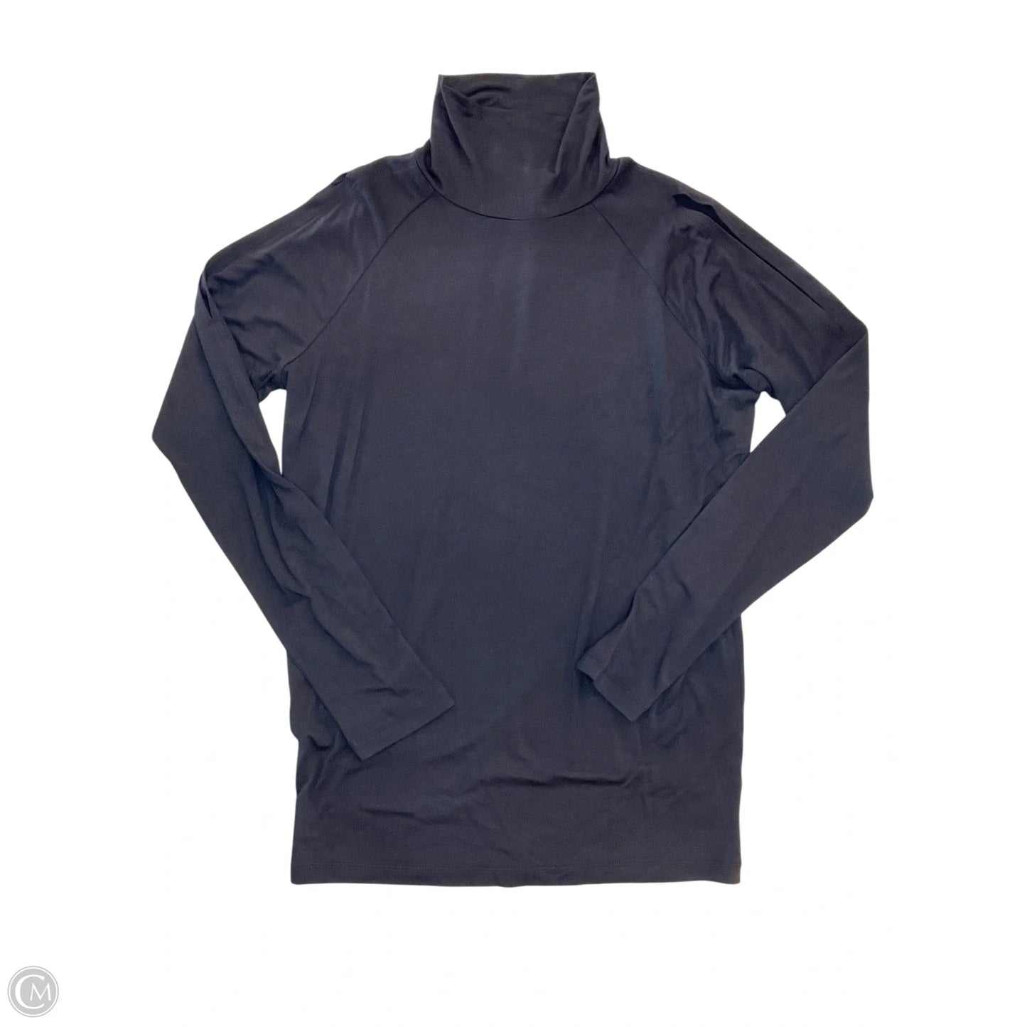 Athletic Top Long Sleeve Collar By Athleta In Black, Size: Xs