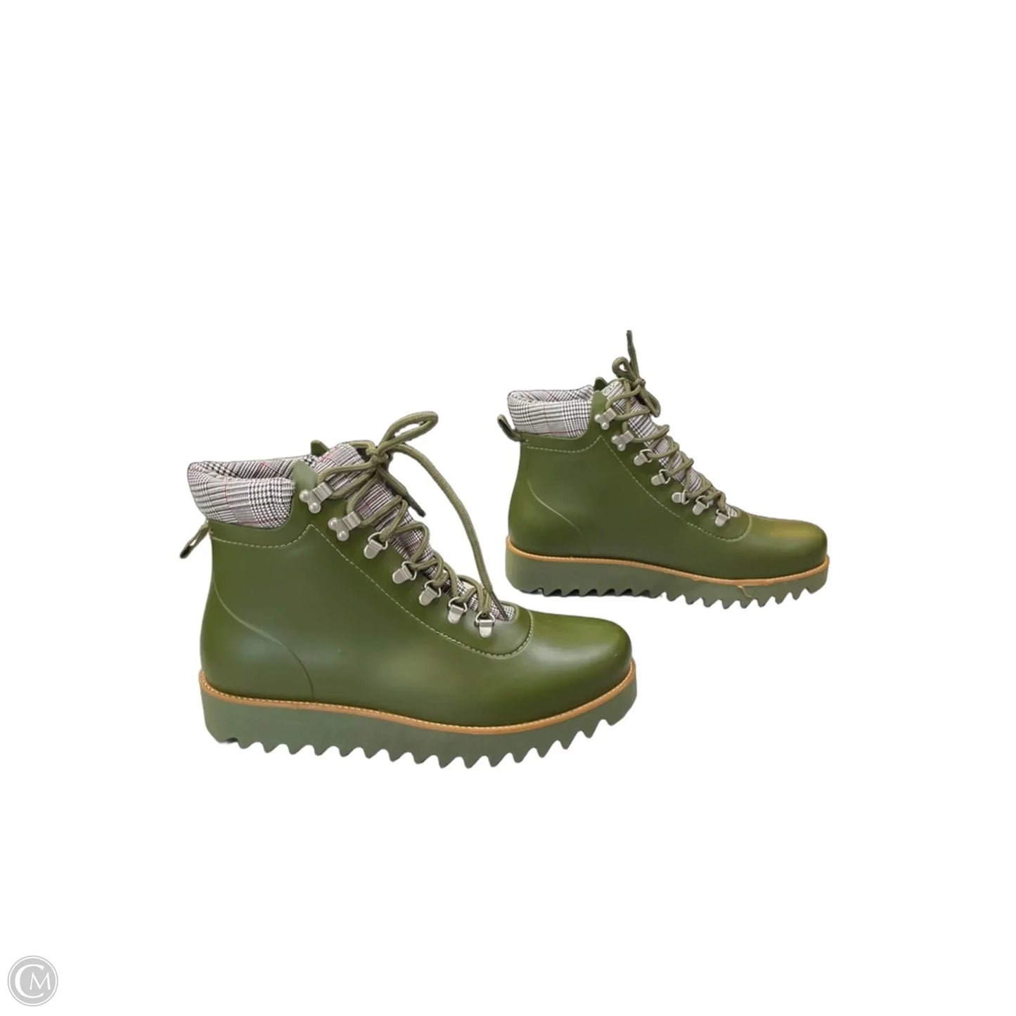 Boots Ankle Flats By Bernardo In Green, Size: 11