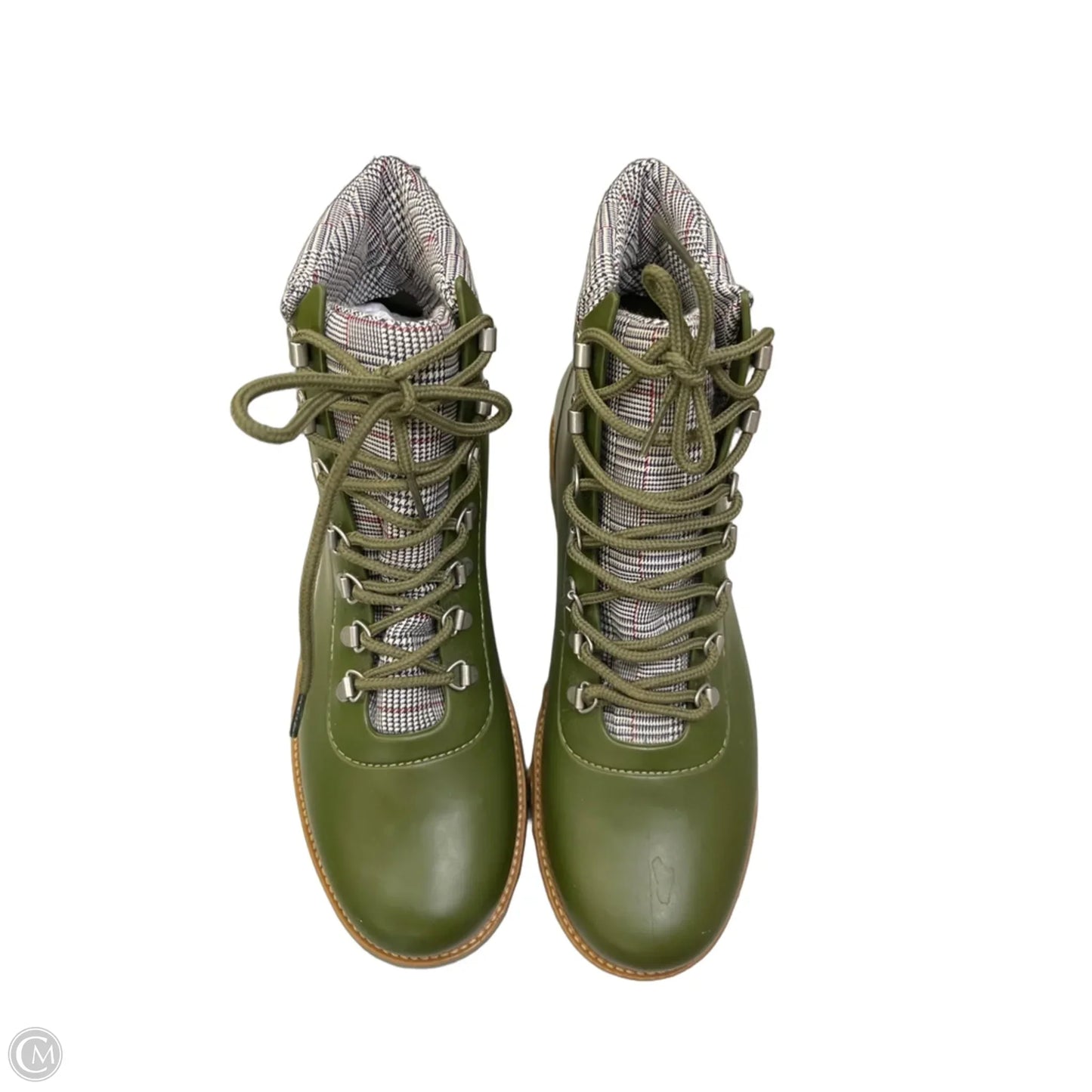 Boots Ankle Flats By Bernardo In Green, Size: 11