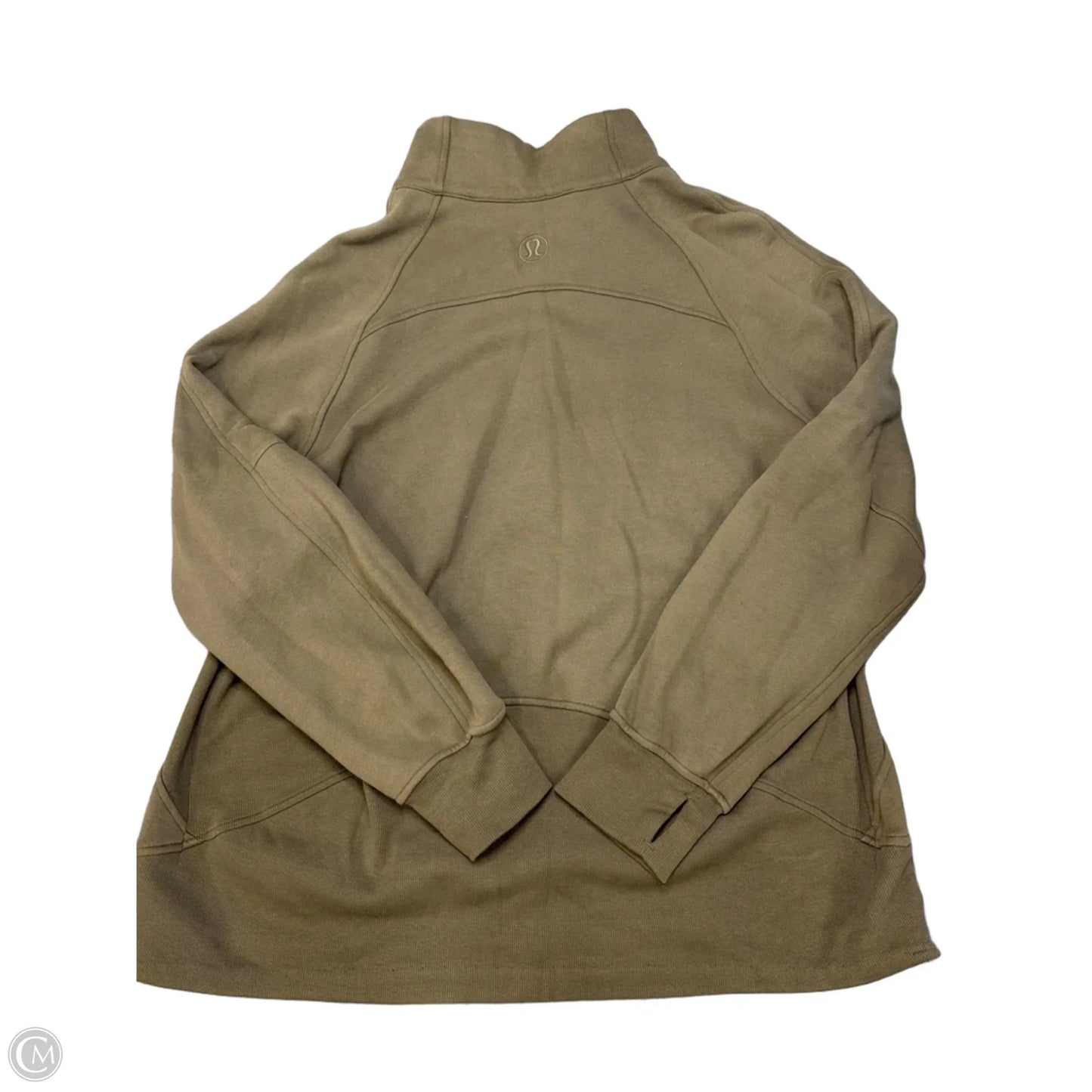Sweatshirt Collar By Lululemon In Green, Size: Xxl