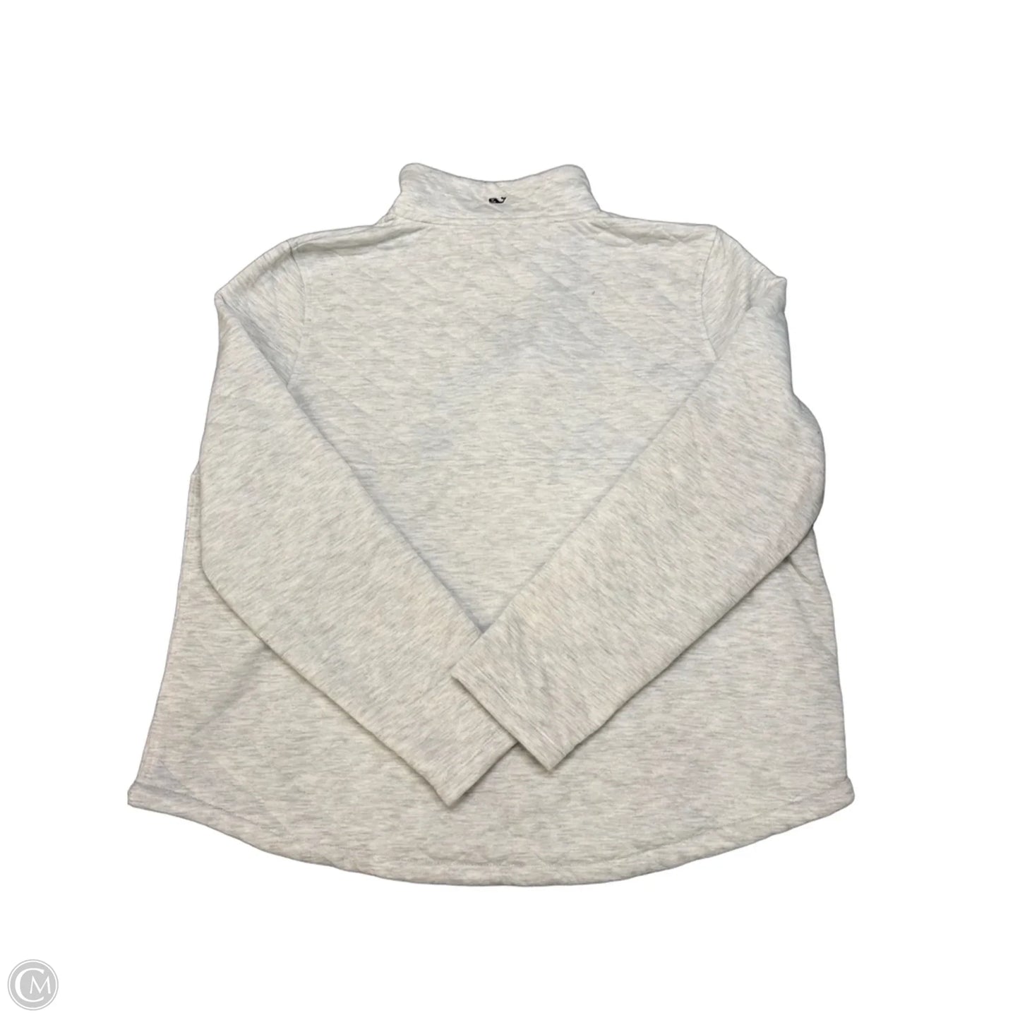 Sweatshirt Collar By Vineyard Vines In Grey, Size: Xl
