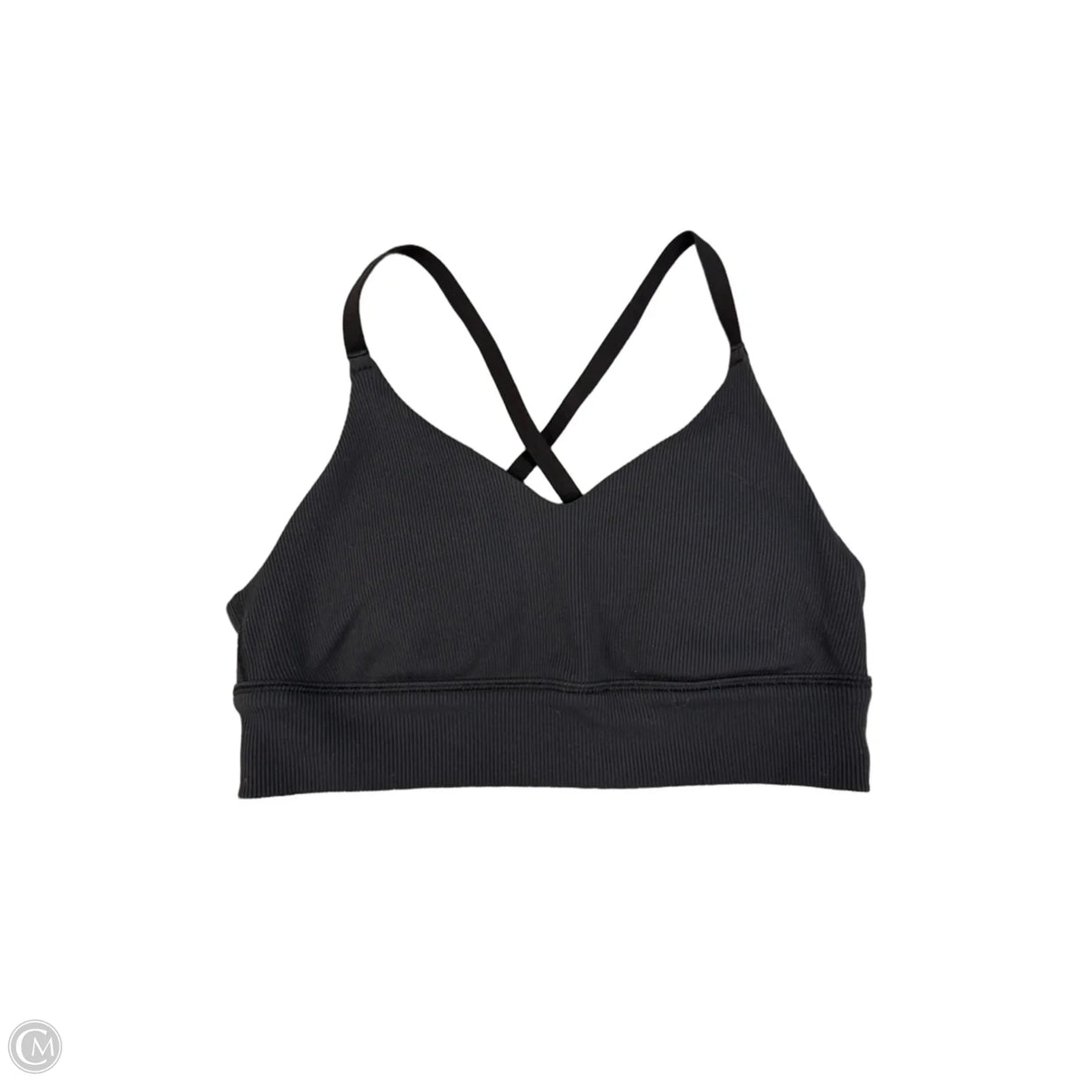 Athletic Bra By Offline In Black, Size: L