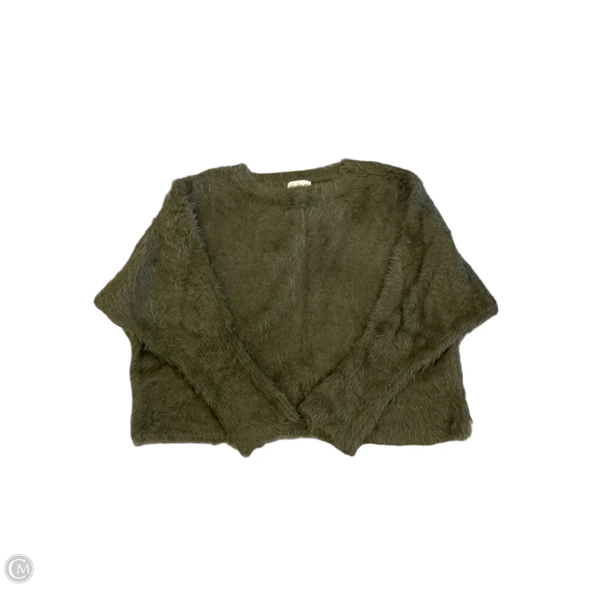 Sweater By Clothes Mentor In Green, Size: M