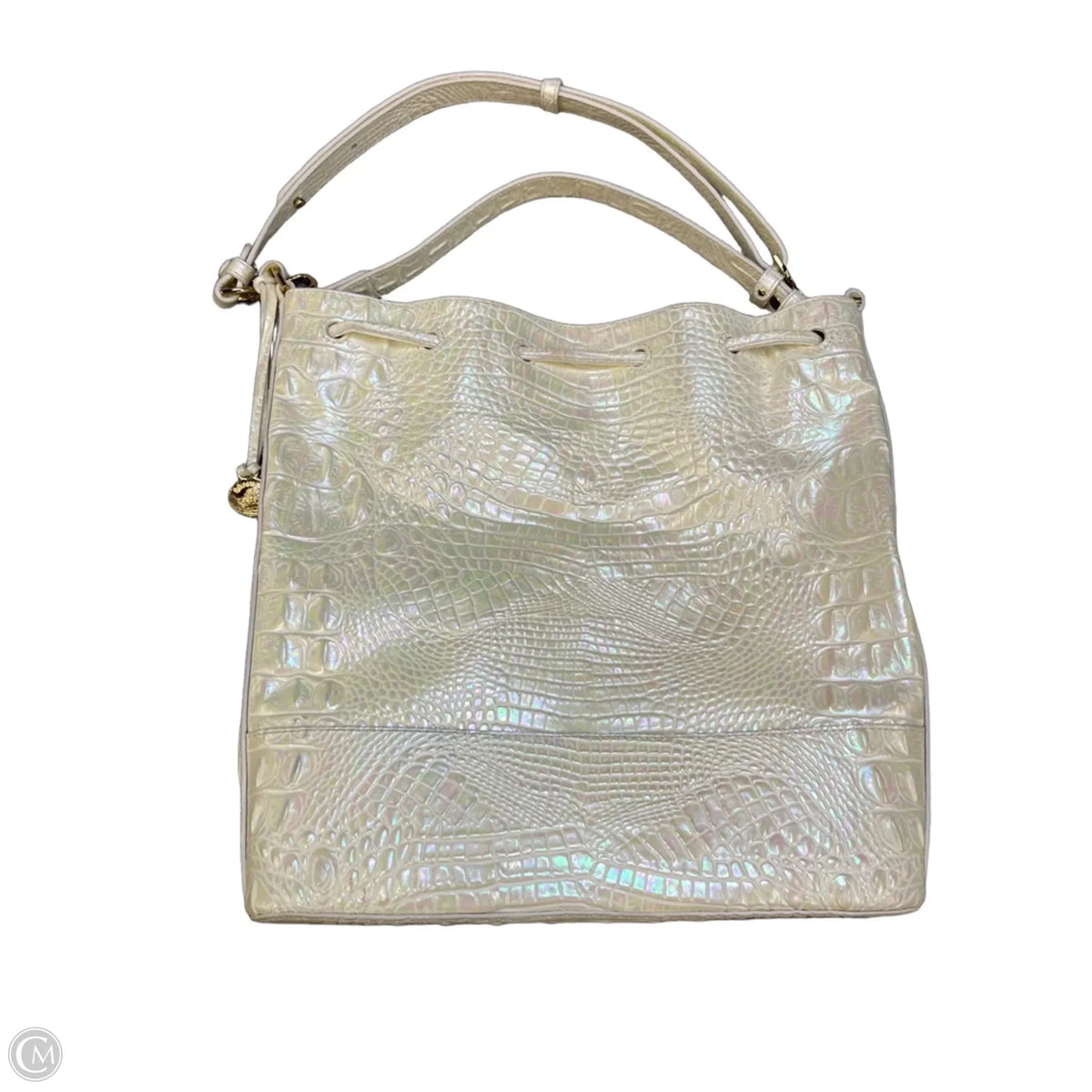 Handbag Designer By Brahmin, Size: Large