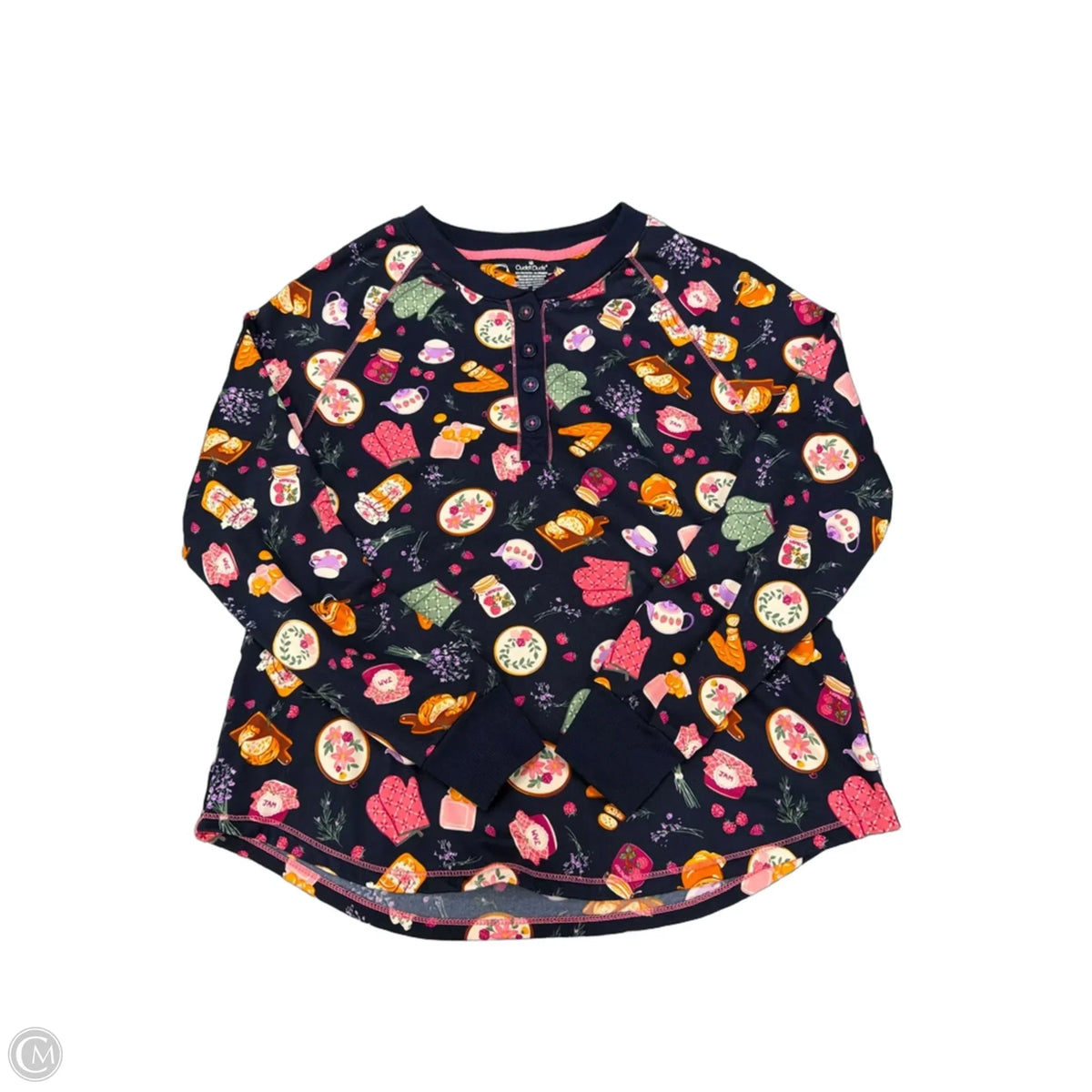 Pajamas 2pc By Cuddl Duds In Navy, Size: S
