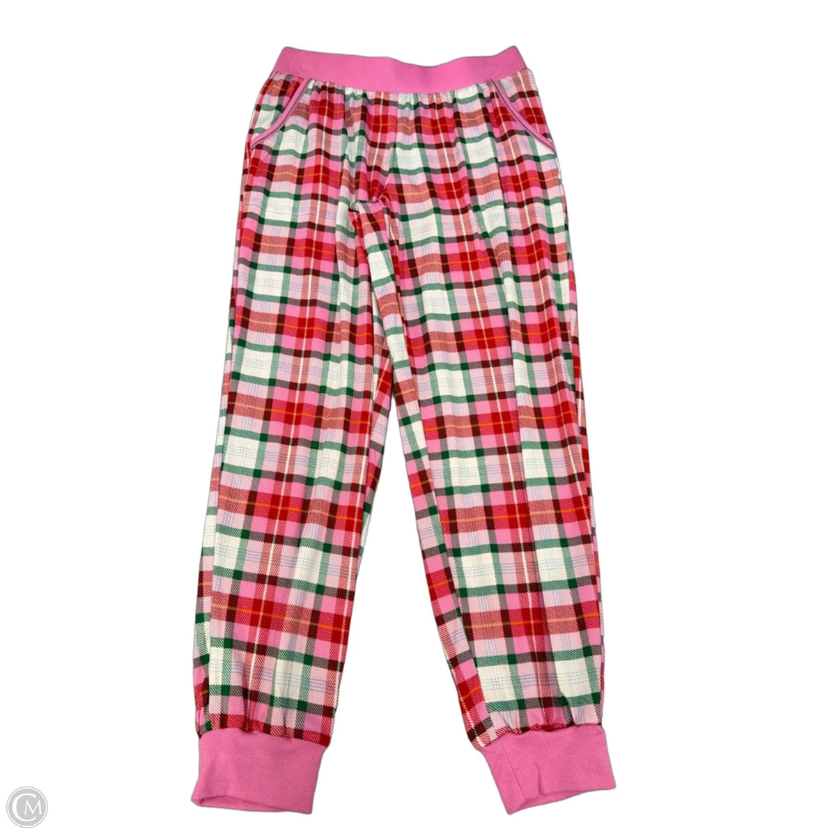 Pajamas 2pc By Cuddl Duds In Plaid Pattern, Size: S