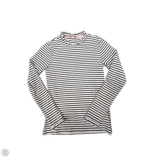Top Long Sleeve By Boden In Striped Pattern, Size: S
