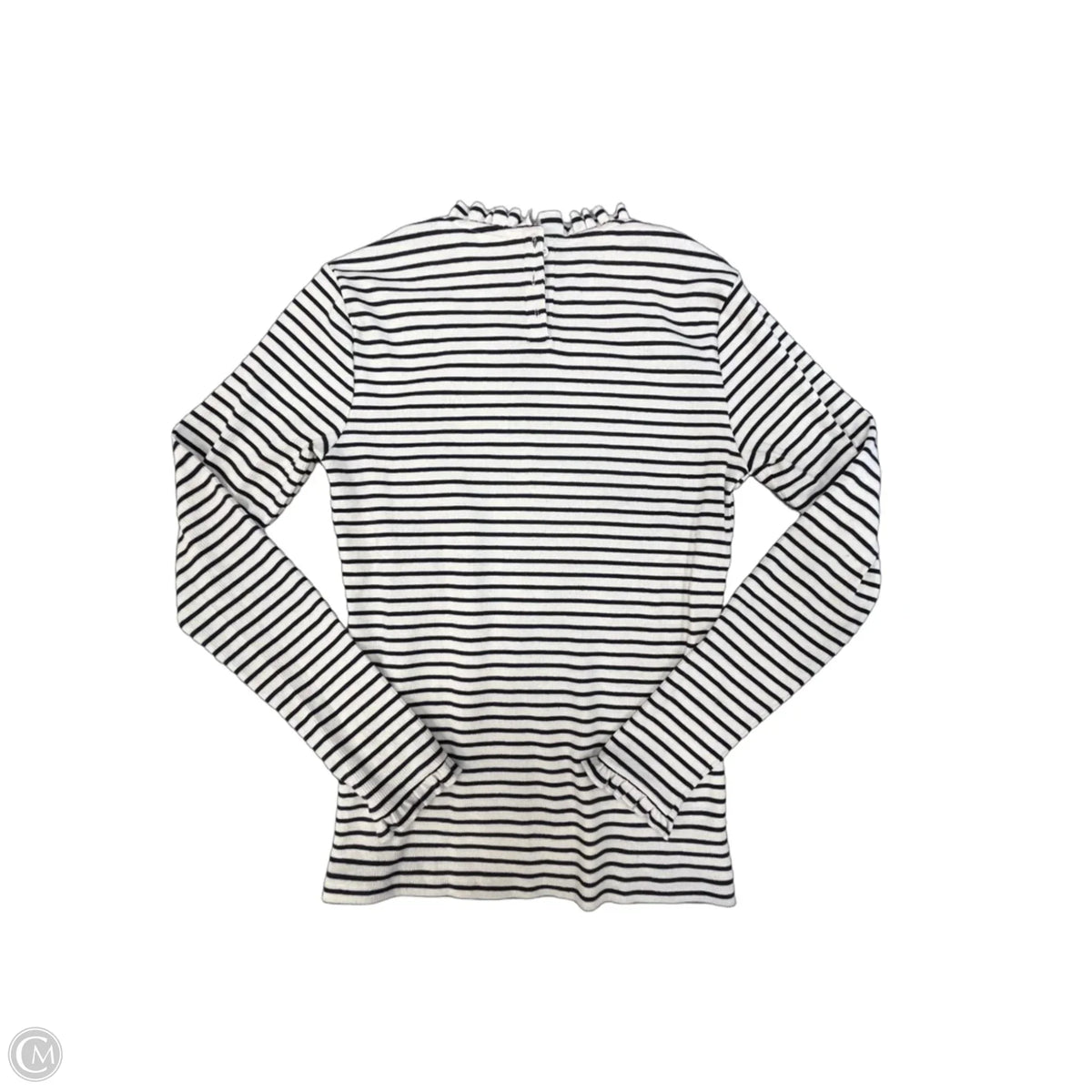 Top Long Sleeve By Boden In Striped Pattern, Size: S