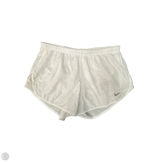 Athletic Shorts By Nike In White, Size: Xl