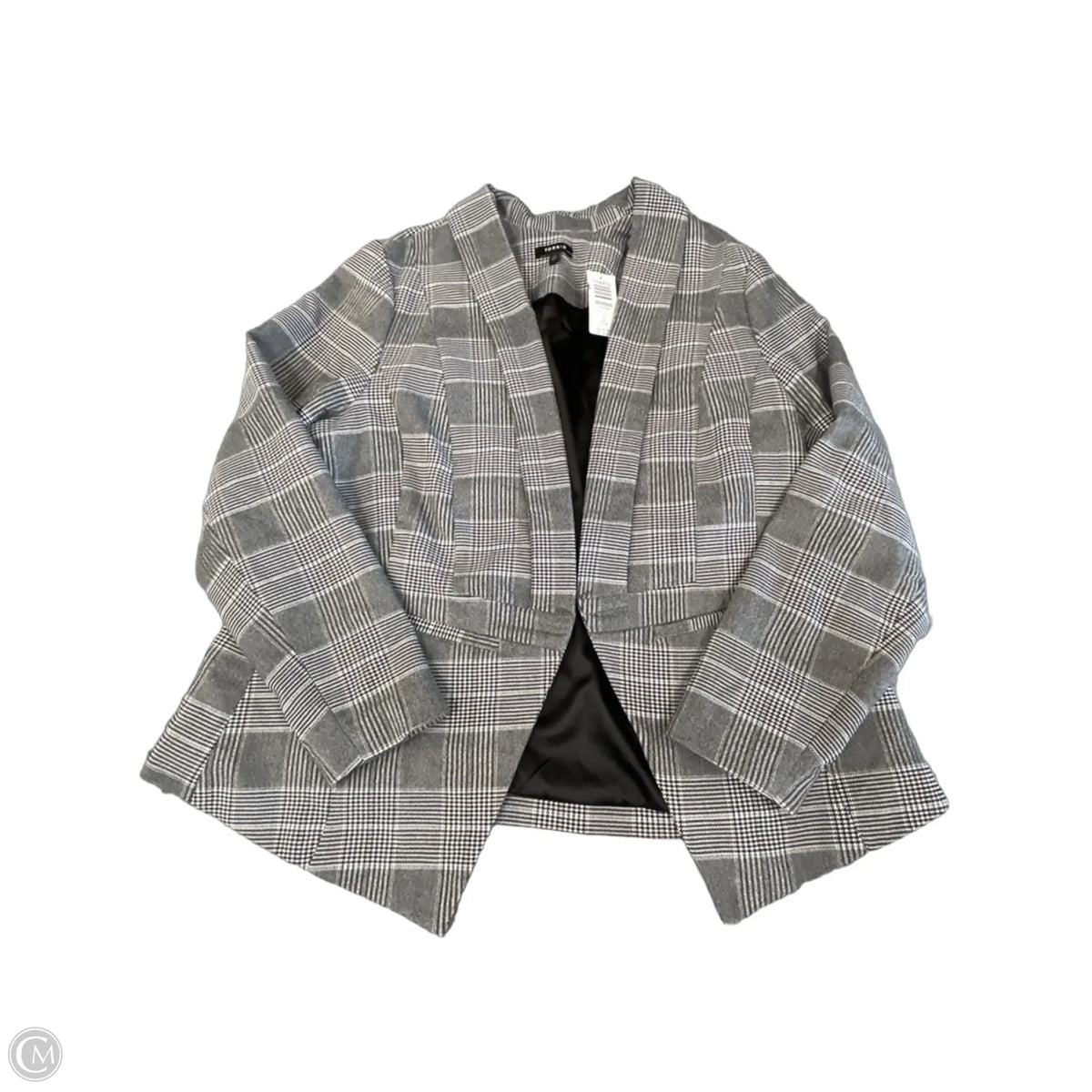 Blazer By Torrid In Black & White, Size: 3x