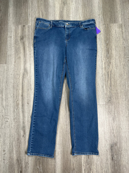 Jeans Straight By Christopher And Banks  Size: 12
