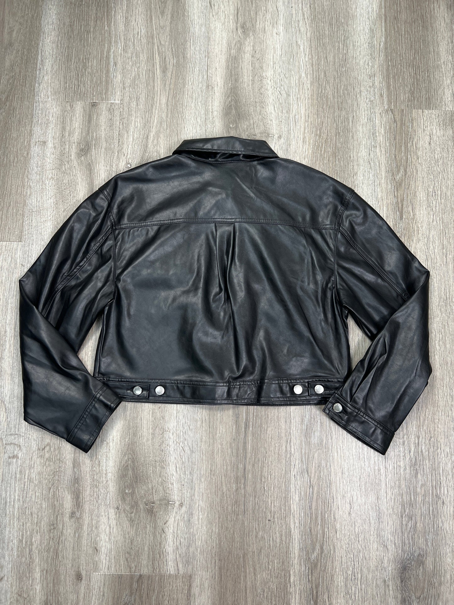 Black Jacket Moto Universal Thread, Size M