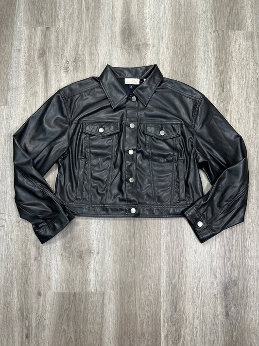 Black Jacket Moto Universal Thread, Size M