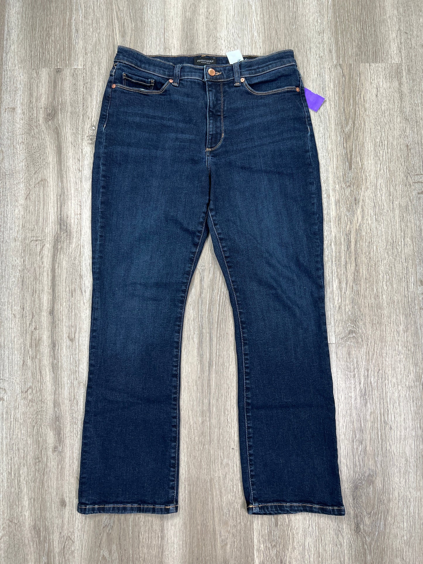 Blue Denim Jeans Cropped Banana Republic, Size 10